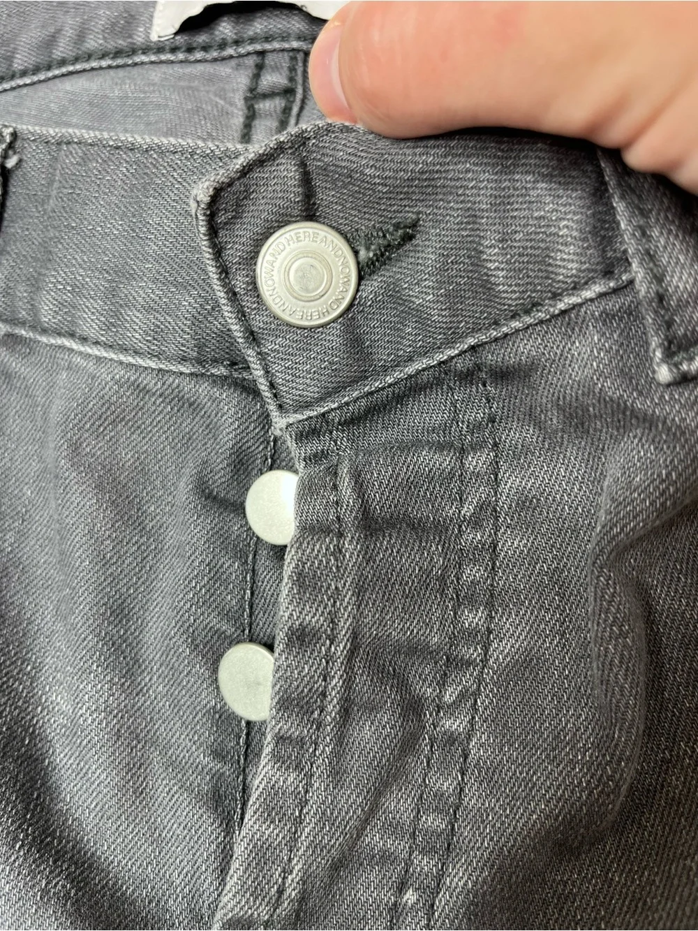 SANDRO Paris Charcoal Gray Skinny Jeans Size 32 Men’s
